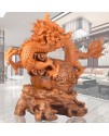 樹脂 龍抓珠擺件 樹脂 龍抓珠擺件